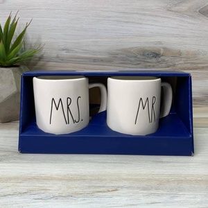 Rae Dunn By Magenta Mr. Mrs. Mugs